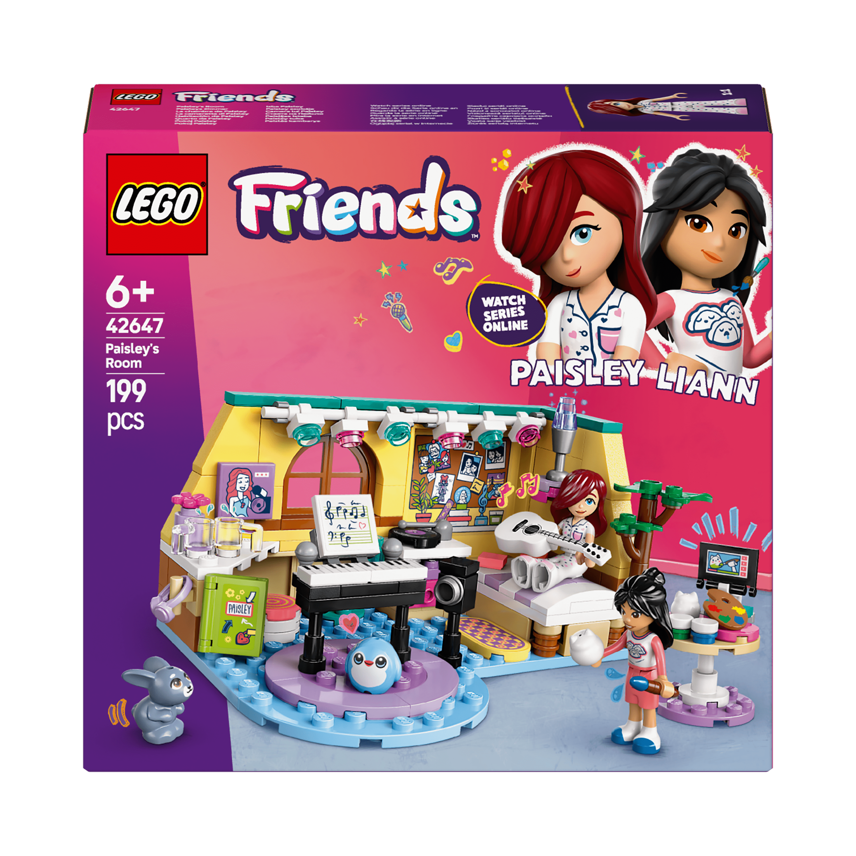Lego Friends Paisley's Room Building 42647 - Albagame