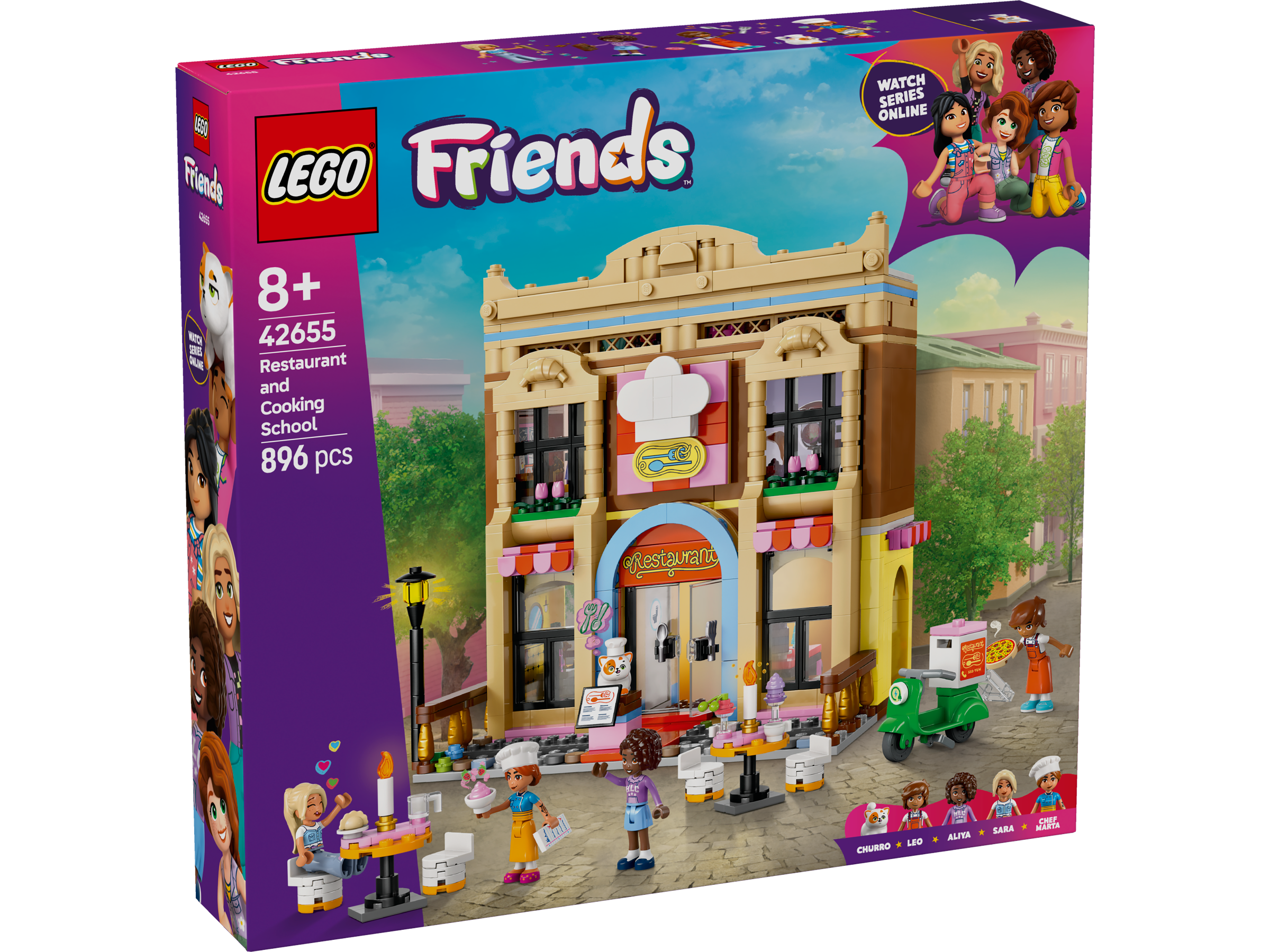 Lego Friends Restaurant and Cooking School 42655 - Albagame
