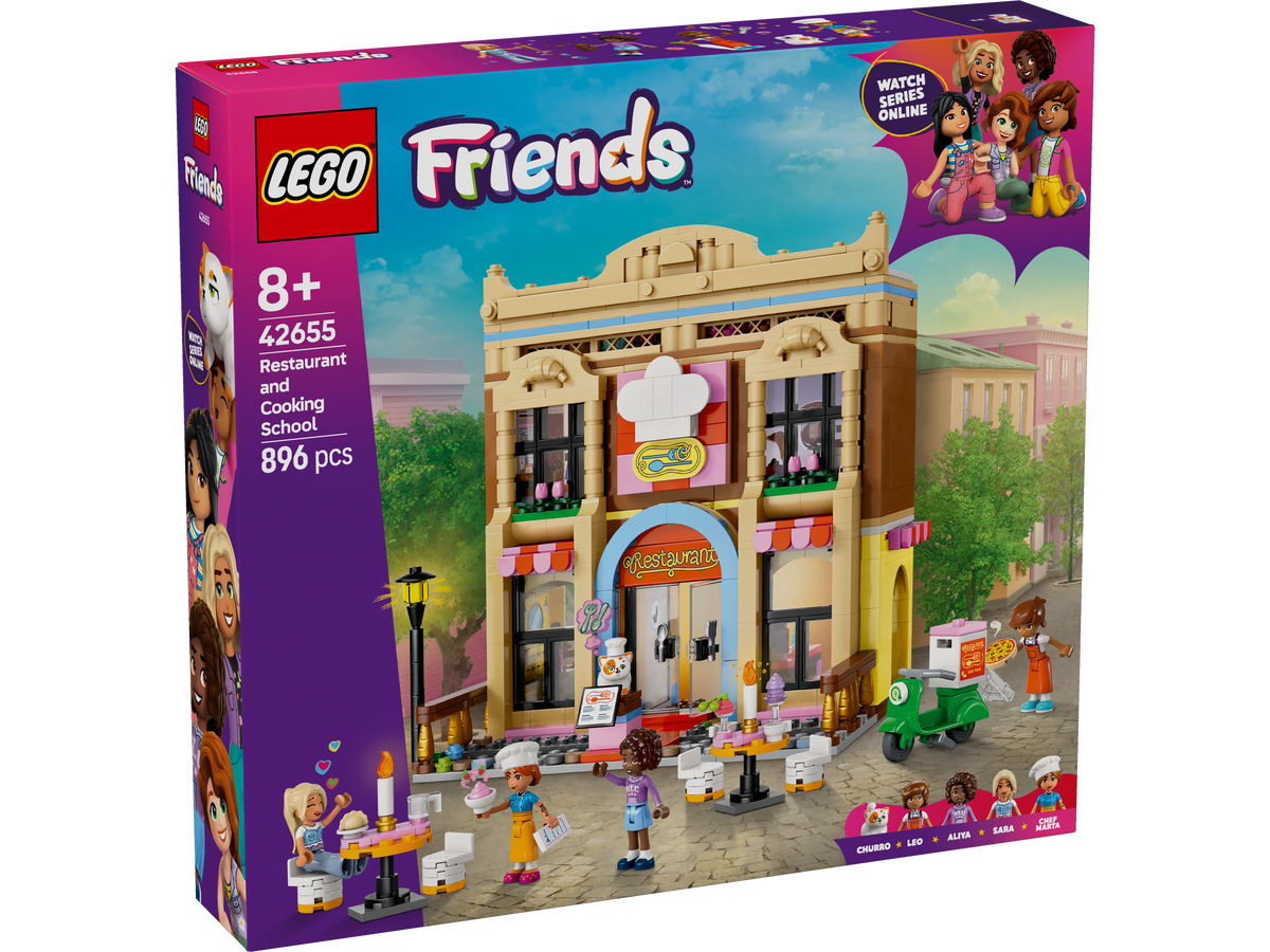 Lego Friends Restaurant and Cooking School 42655 - Albagame