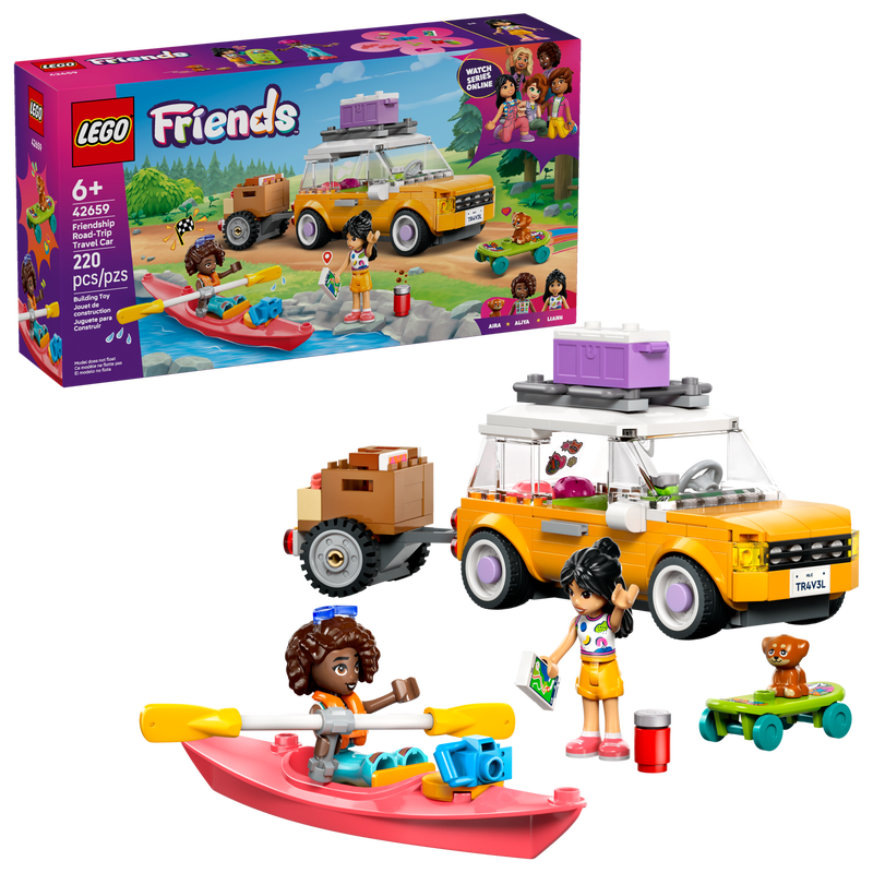 Lego Friends Friendship Road-Trip Travel Car Set 42659 - Albagame