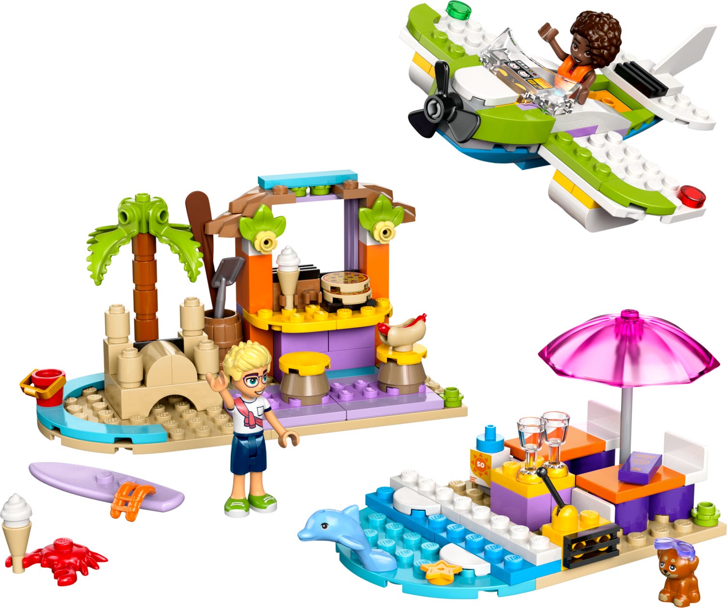 Lego Friends Creative Beach and Travel Suitcase 42672 - Albagame