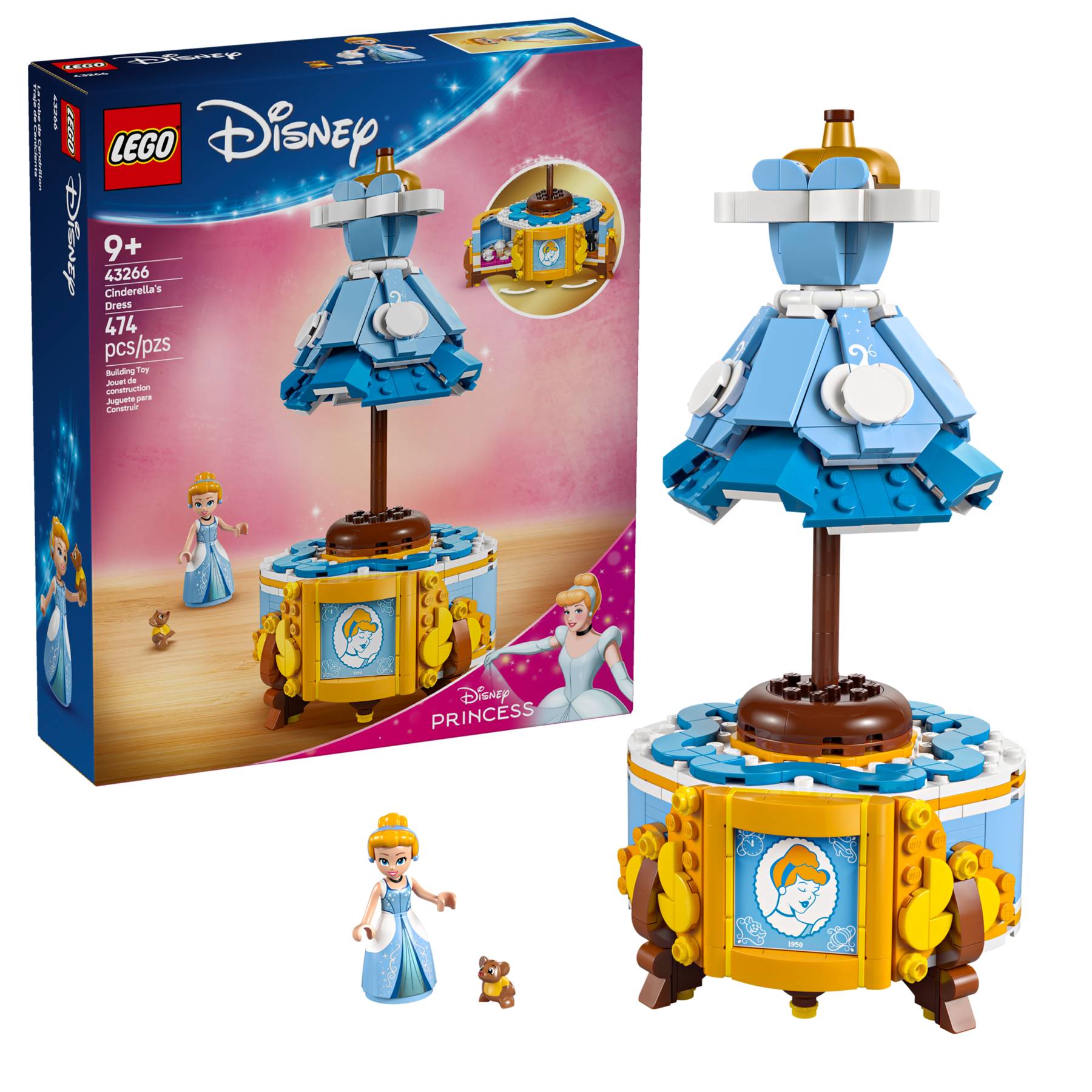Lego Disney Princess Cinderella Dress 43266 - Albagame
