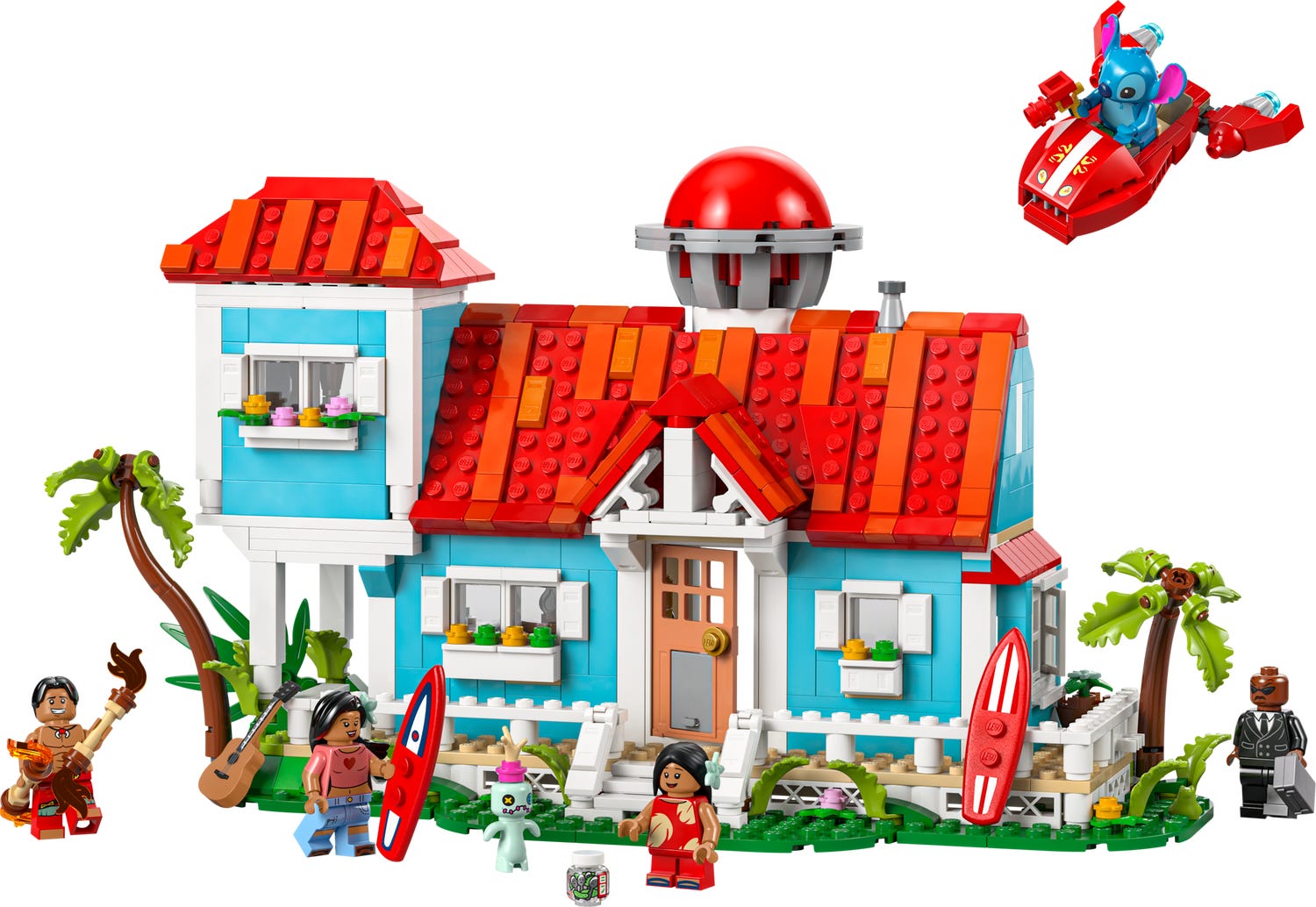 Lego Disney Lilo and Stitch Beach House 43268 - Albagame