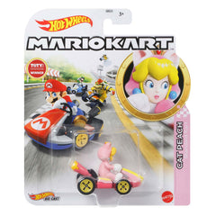 Vehicle Hot Wheels Mario Kart Cat Peach - Albagame
