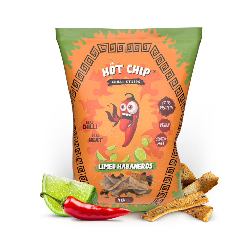 Strips Hot Chip Limed Habaneros 80Gr - Albagame