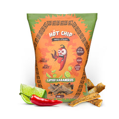 Strips Hot Chip Limed Habaneros 80Gr - Albagame