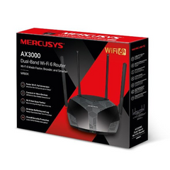 Router Mercusys MR80X AX3000 , Wireless 6 - Albagame