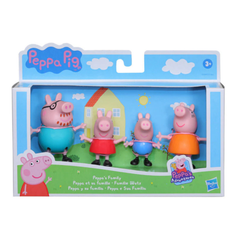 Figure Peppa Pig Peppa's Family 4pcs