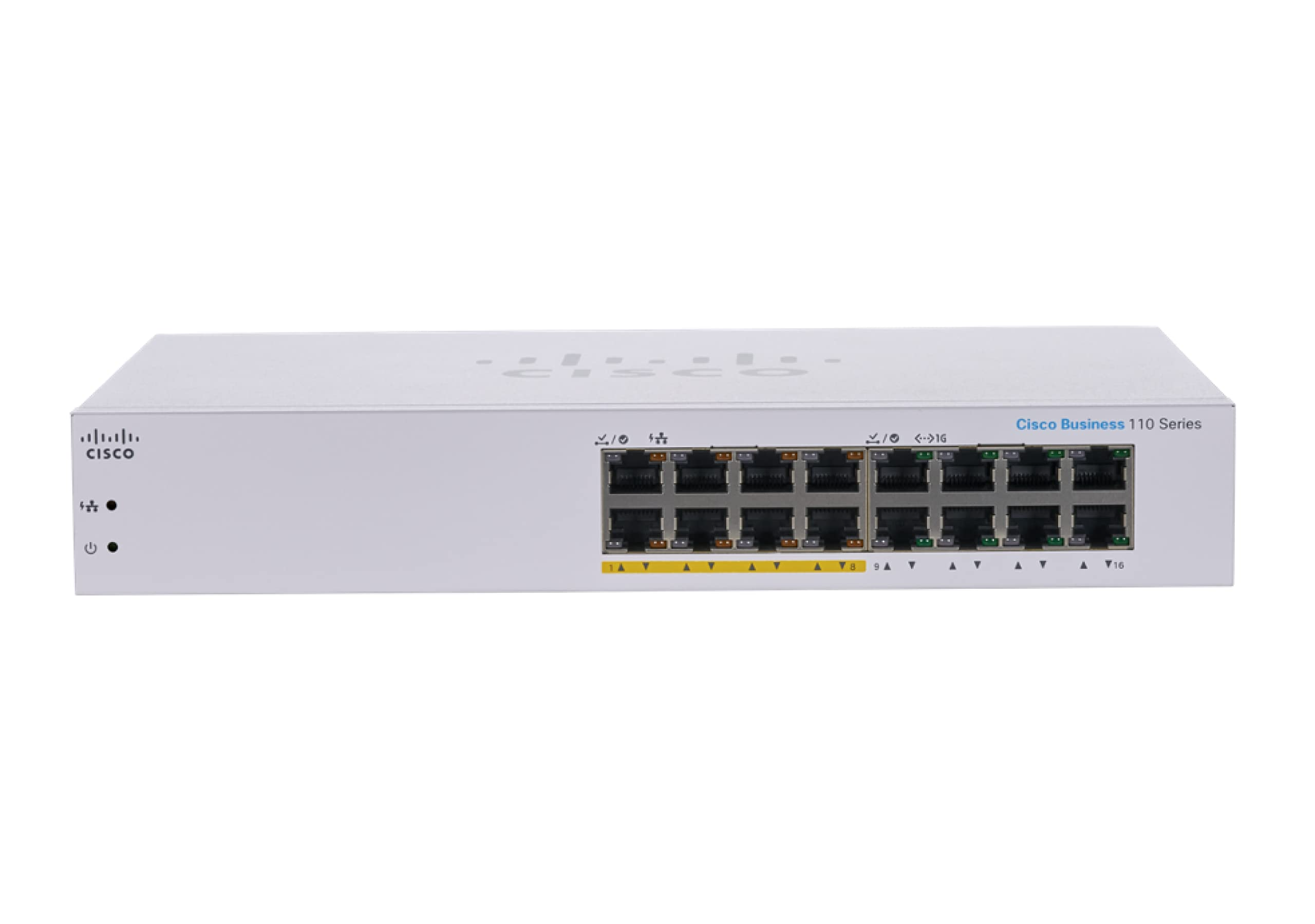 Switch 16 Ports Cisco CBS110 Gigabit , Unmanaged , PoE - Albagame
