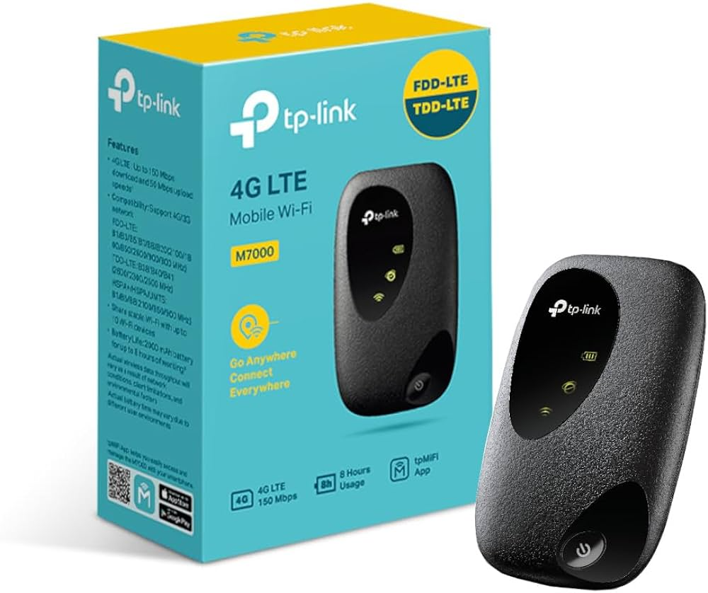 Router 4G LTE TP-Link M7000 Mobile Portable - Albagame