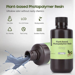 Resin Elegoo Plant-Based Resin 1kg Clear Green - Albagame