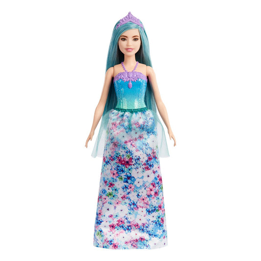 Doll Barbie Dreamtopia Princess Fairytale Blue Hair Doll - Albagame