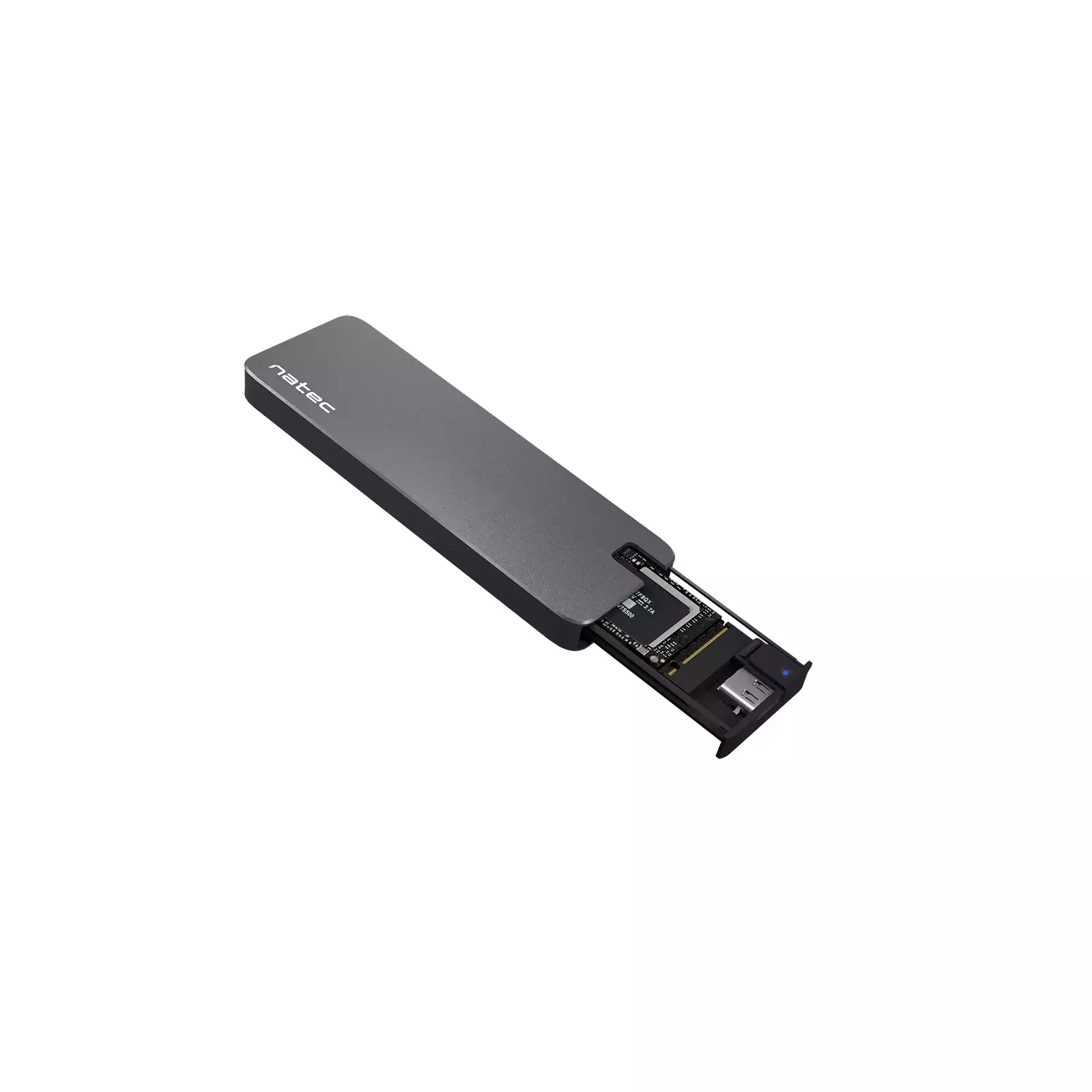 Case USB-C to M.2 NVMe SSD Enclosure  NATEC - Albagame