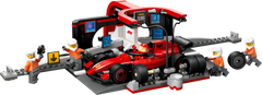 Lego City F1 Pit Stop & Pit Crew with Ferrari Car 60443 - Albagame