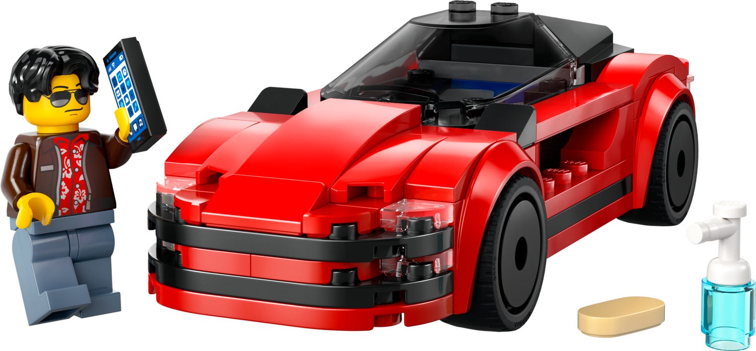 Lego City Red Sports Car 60448 - Albagame