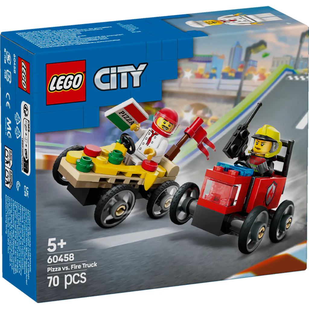 Lego City Pizza VS Fire Race 60458 - Albagame