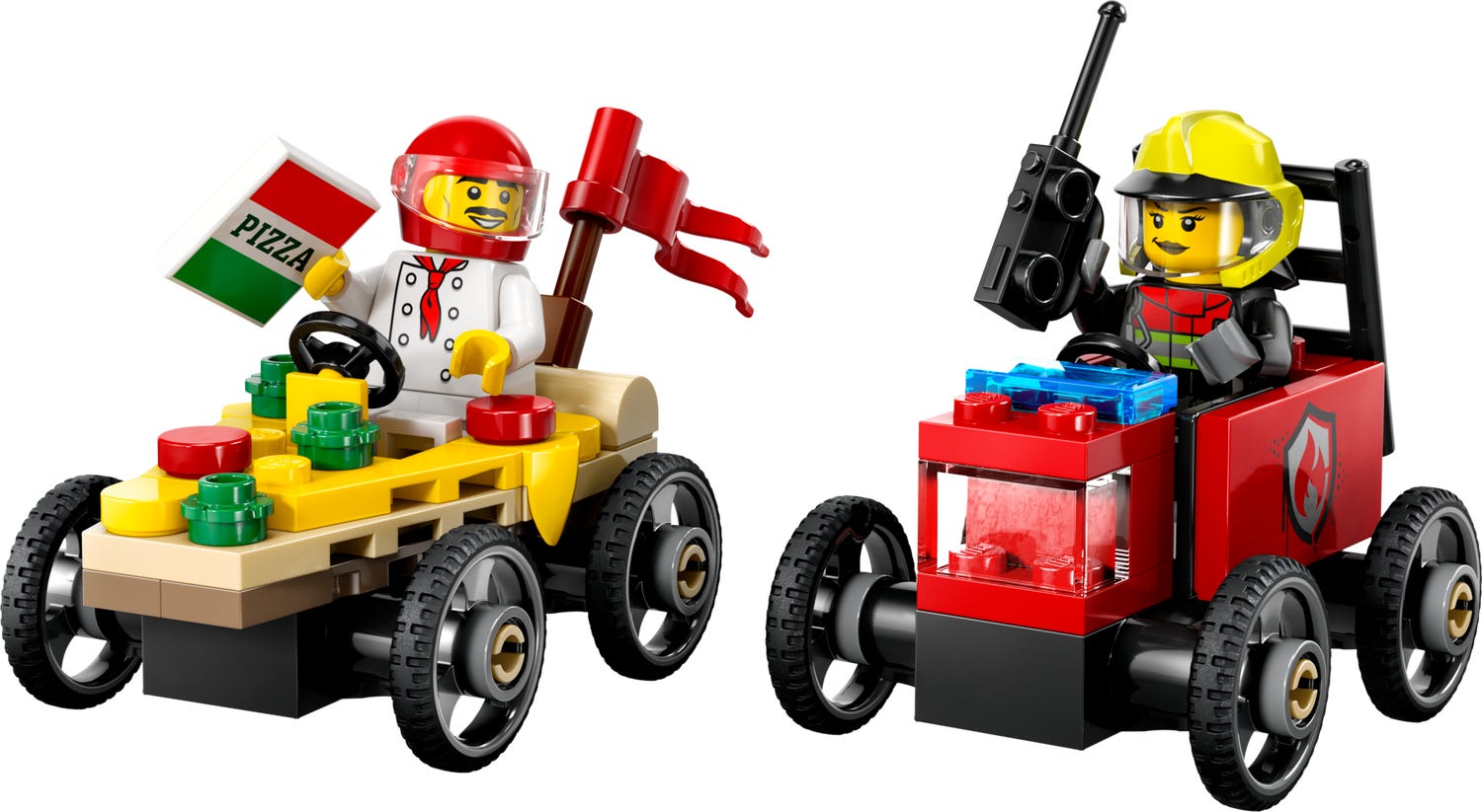 Lego City Pizza VS Fire Race 60458 - Albagame