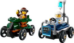 Lego City Airplane VS. Hospital Bed Race 60459 - Albagame