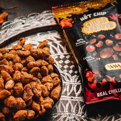 Crispy Peanuts Hot Chip Chilli 70Gr - Albagame