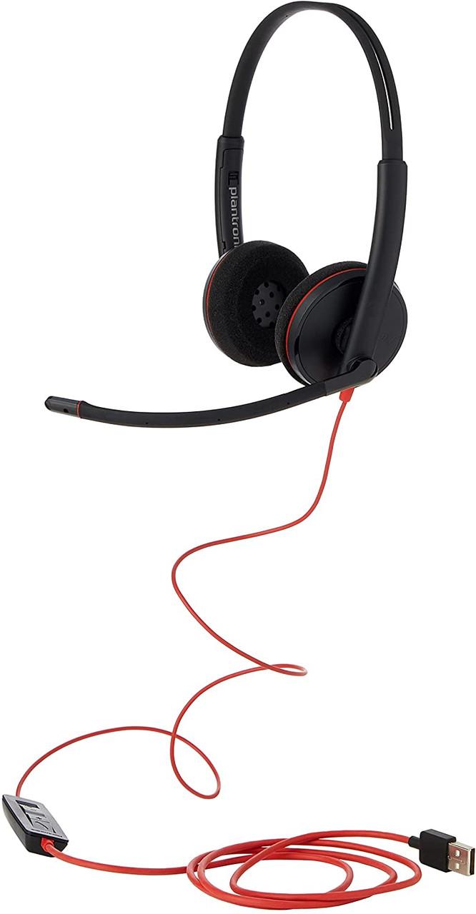 Headset Poly Plantronics Blackwire C3220 - Albagame