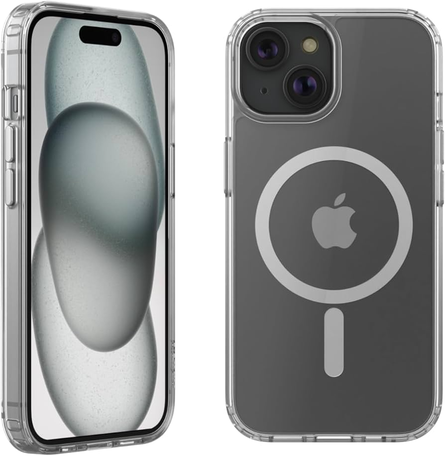 Belkin iPhone 15 SheerForce Case , Magnetic protective Case , Clear Transparent , BEL-0069 - Albagame