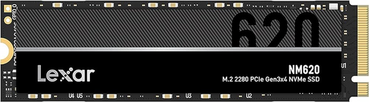 SSD 512GB Lexar NM620 M.2 NVMe PCIe Gen3 x4 - Albagame