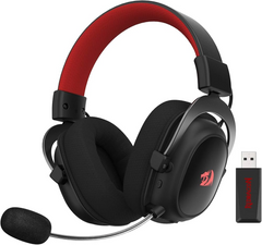 Headset Redragon Zeus H510 PRO Wireless , Gaming headset with 7.1 surround sound , Noise canceling microphone , up to 3 hours on battery , Wireless/Bluetooth/Wired , Black