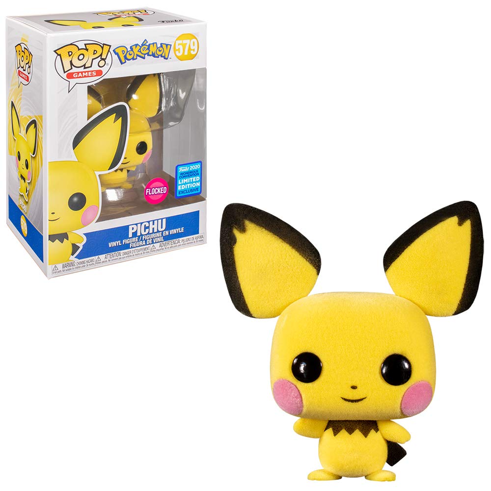 Figure Funko Pop! Games 579: Pokémon Pichu Flocked - Albagame