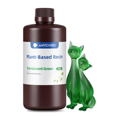 Resin Anycubic Plant-Based UV 1kg Tran Green - Albagame