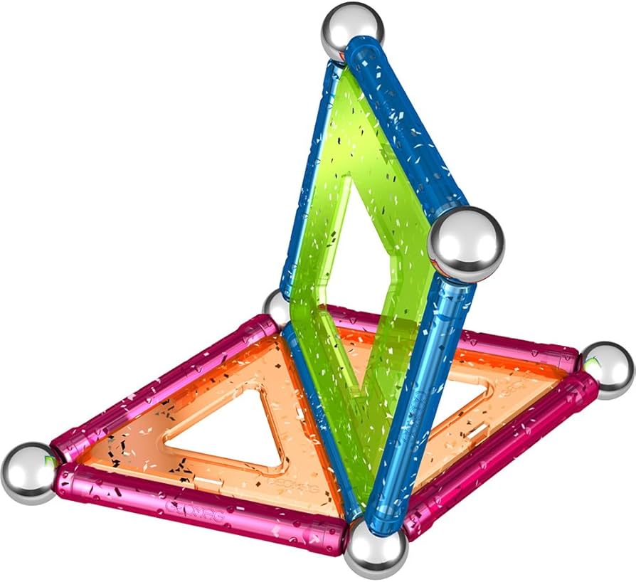 Magnetic Geometry Geomag Glitter 22pcs - Albagame