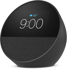 Smart Alarm Clock Amazon Echo Spot Black