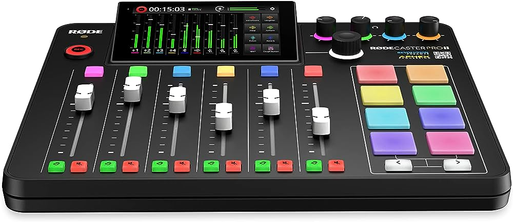 Studio RODECaster Pro II , Podcasting Kit , Music production studio - Albagame