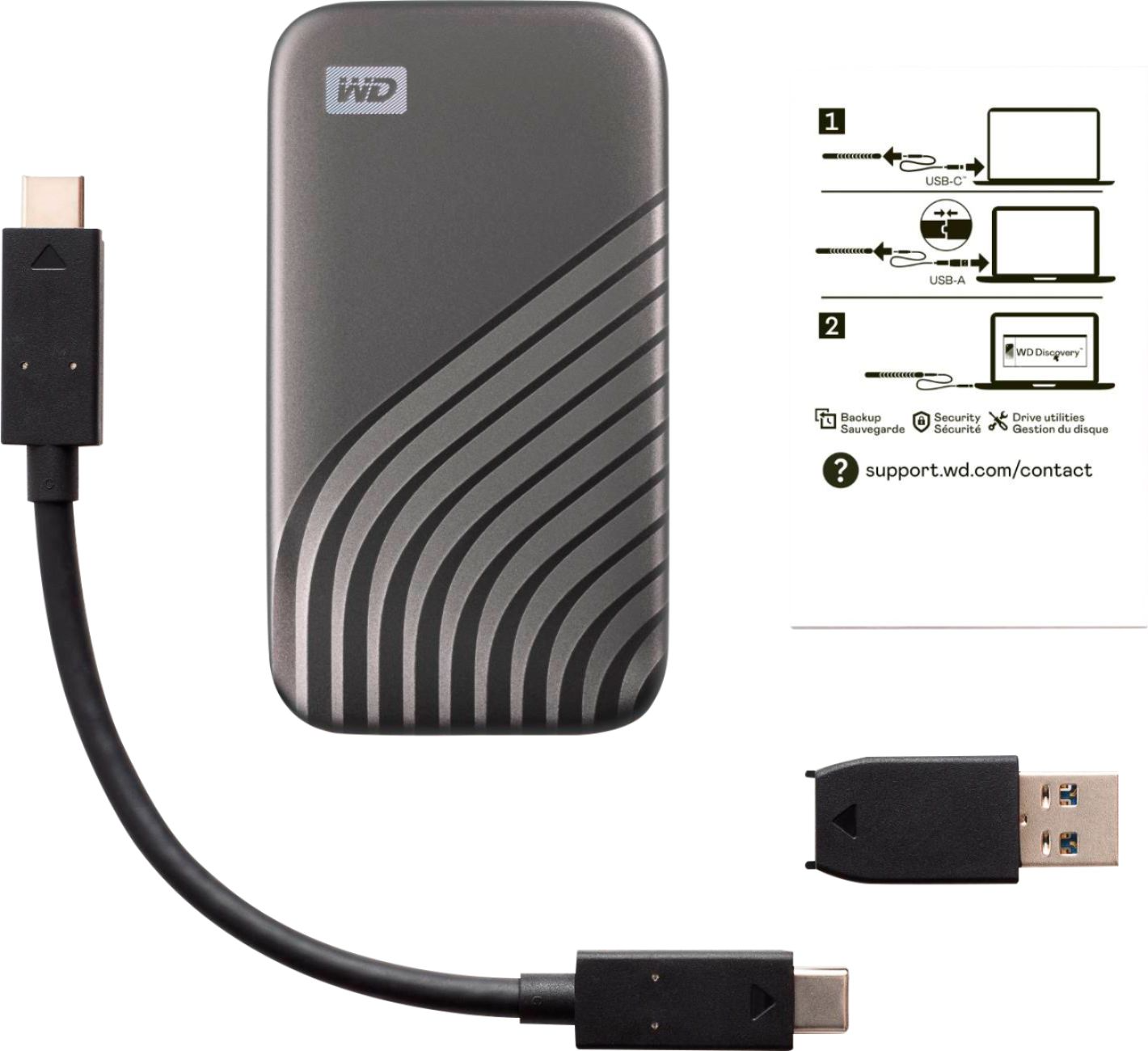 SSD External 1TB Western Digital My Passport - Albagame