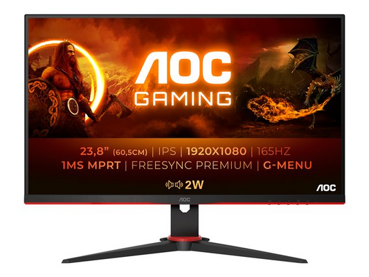 Monitor 23.8" AOC G2 Gaming FHD 165Hz - Albagame