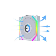 Fan Lian LI UniFan SL Wireless LCD ARGB  White - Albagame