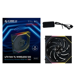 Fan Lian LI UniFan TL Wireless ARGB  Reverse  Black - Albagame