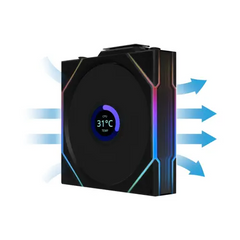 Fan Lian LI UniFan TL Wireless LCD ARGB  Black - Albagame