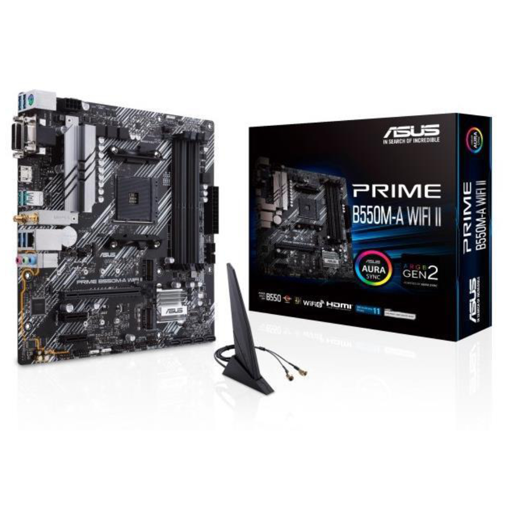 Motherboard ASUS PRIME B550M-A WIFI II - Albagame