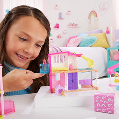 Playset Mini Barbieland Doll House With Furniture - Albagame