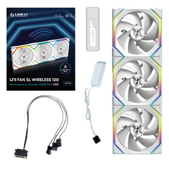 Fan Lian LI UniFan SL Wireless ARGB  Reverse  White - Albagame