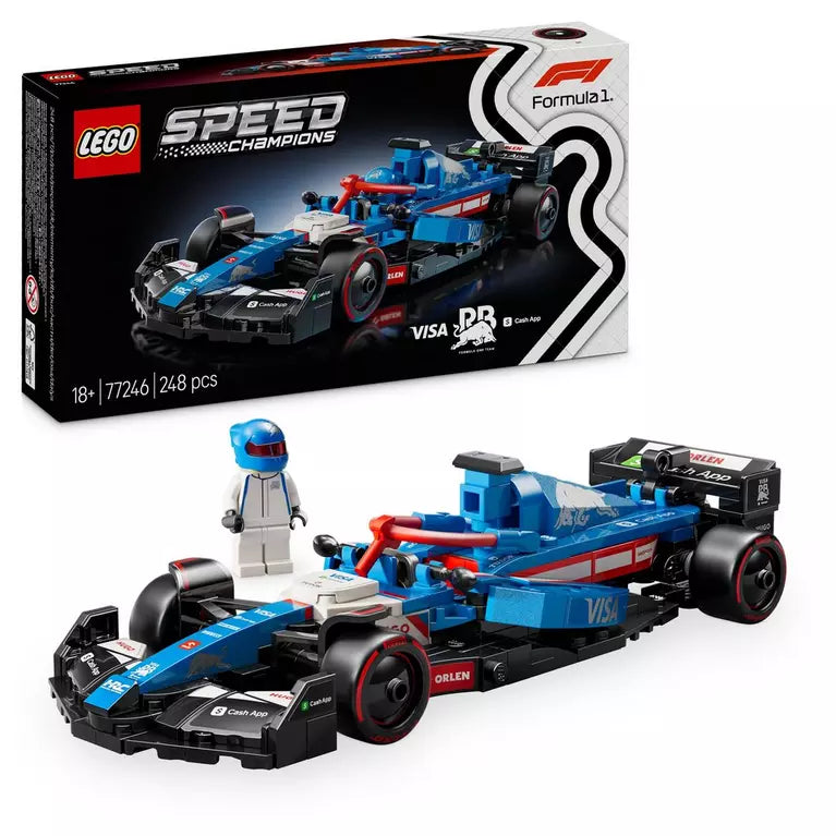 Lego Speed Champions Visa Cash App Racing Bulls VCARB 01 F1 77246 - Albagame