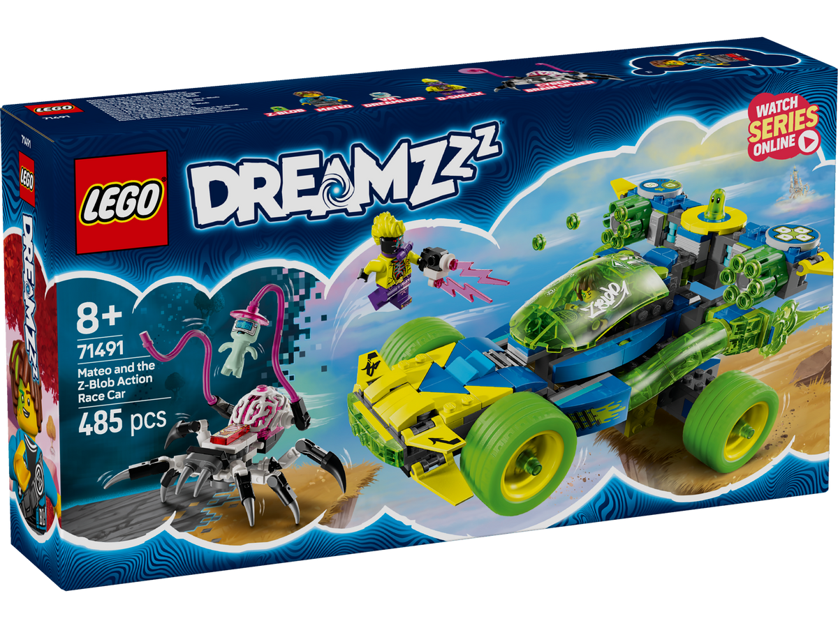 Lego Dreamzzz Mateo and the Z-Blob Action Race Car 71491 - Albagame