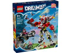 Lego Dreamzzz Cooper's Tiger Mech & Zero's Hot Rod Car 71497 - Albagame
