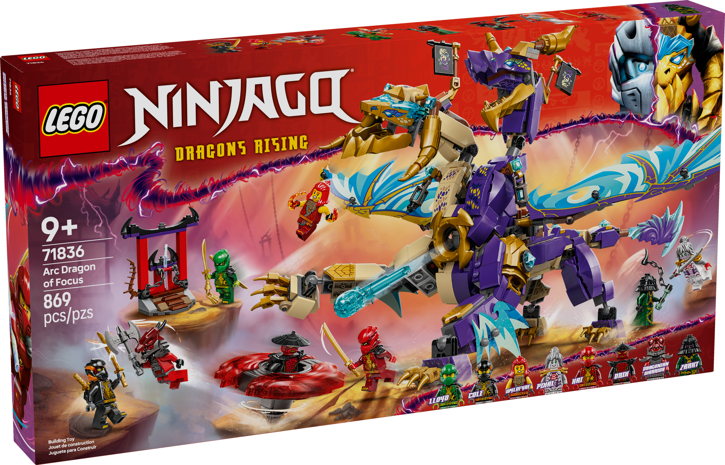 Lego Ninjago Arc Dragon of Focus 71836 - Albagame