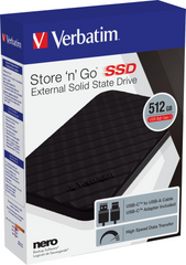 512GB Verbatim Store 'n' Go 2.5" , SSD External - Albagame