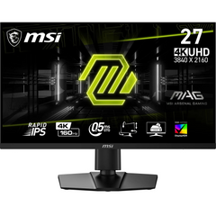 Monitor 27" MSI MAG 274UPF E2 , 4K UHD 3840x2160p Rapid IPS 160Hz 1ms 133%sRGB 400nits , 2xHDMI 1xDisplayPort 1x USB-C (DP alt.) with PD 15W charging , HAS , VESA , FreeSync , Black , 9S6-3CC29H-253 , 2Y
