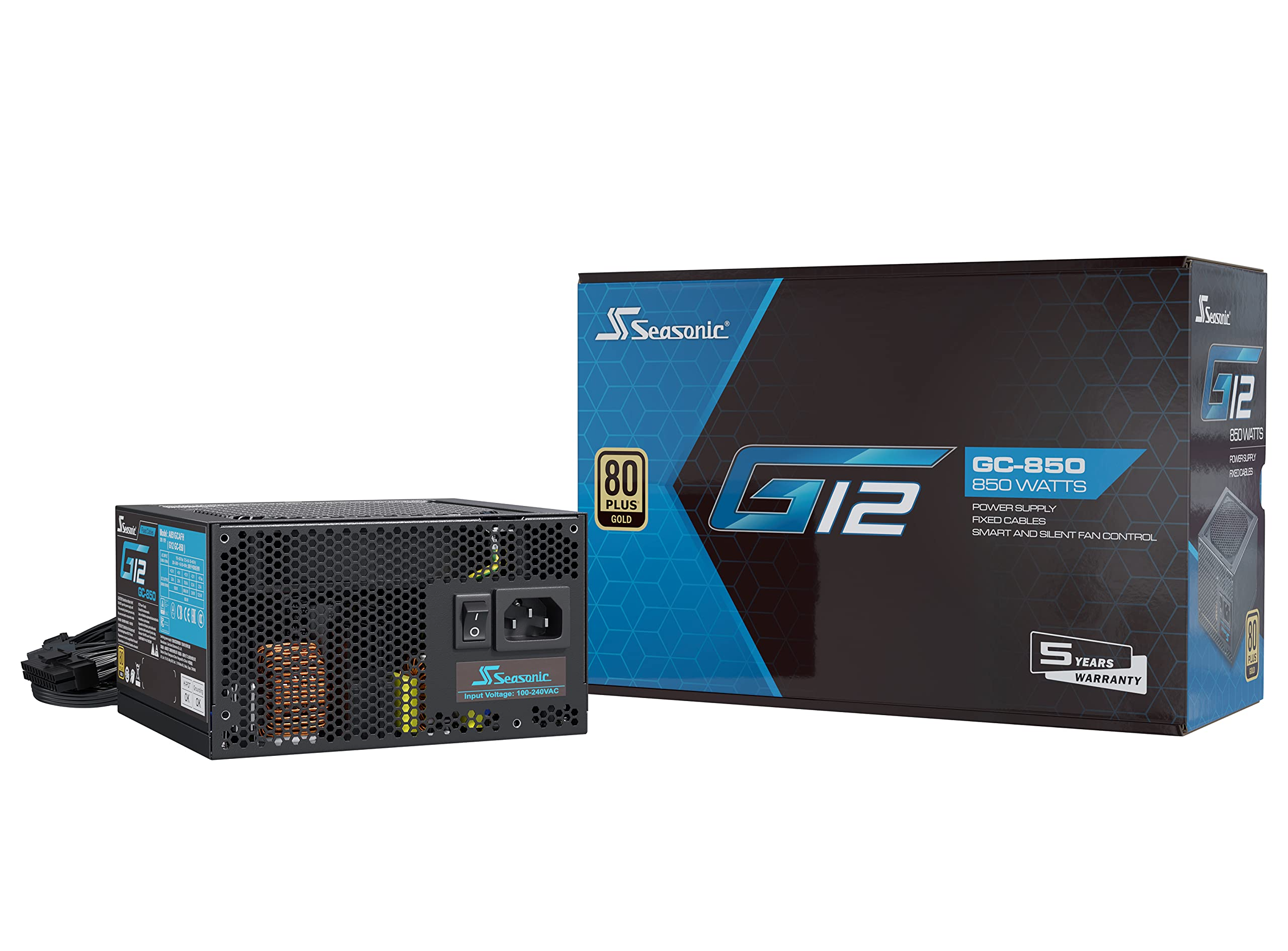 PSU 850W Seasonic G12-GC , 80+ Gold - Albagame