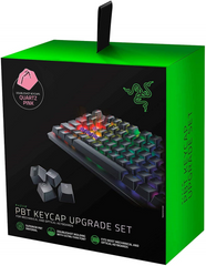 Accessory for Keyboard Razer PBT KEYCAPS QUARTZ , PINK UPGRADE SET , for Mechanical & Optical Switches , RC21-01490300-R3M1 - Albagame