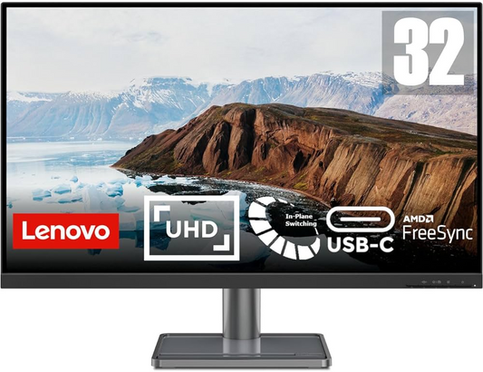 Monitor 32" Lenovo L32p-30 Business , UHD 4K IPS 90%DCI-P3