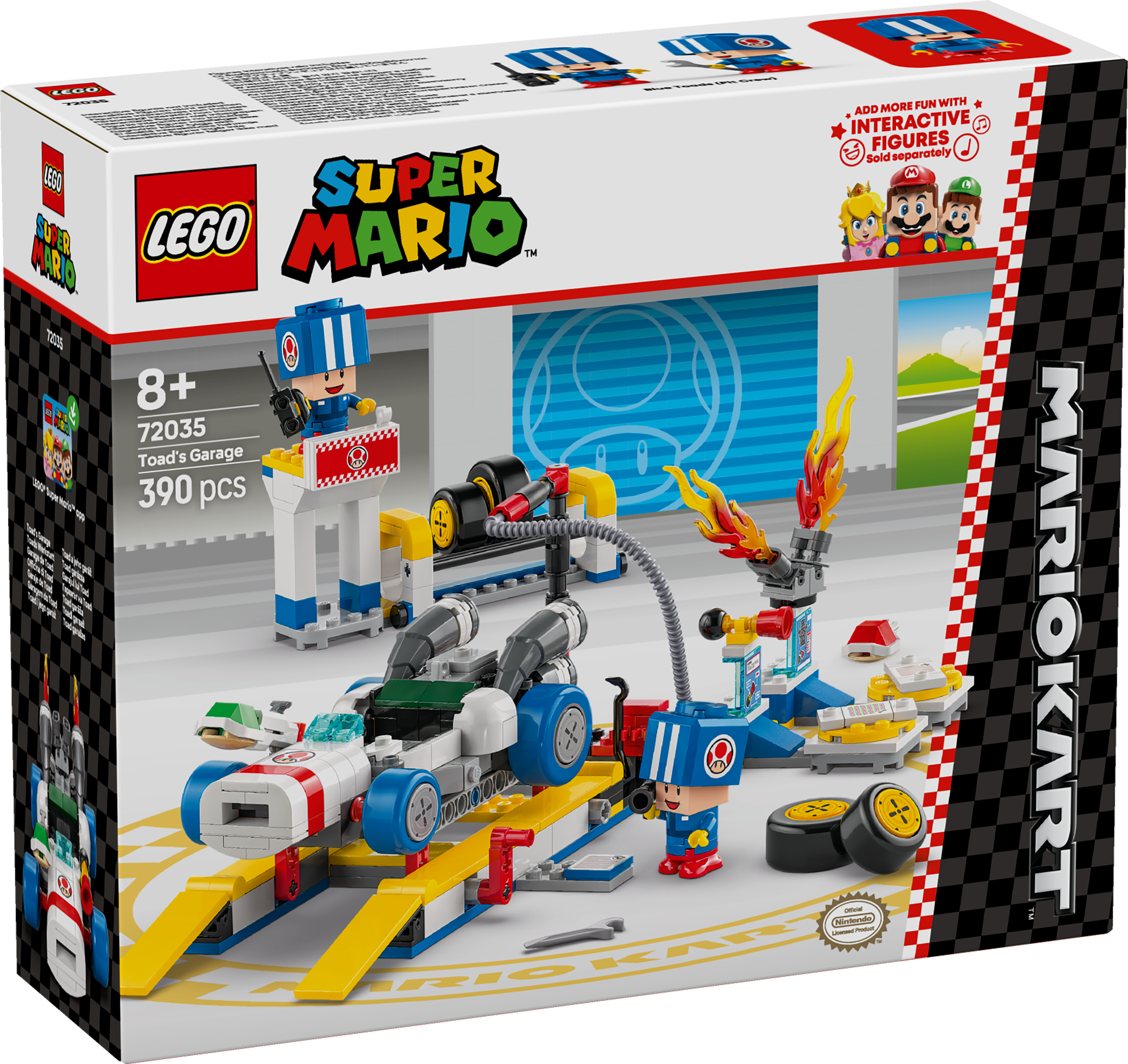 Lego Super Mario Mario Kart Toads Garage 72035 - Albagame